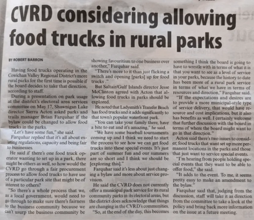 CVRD Food Trucks